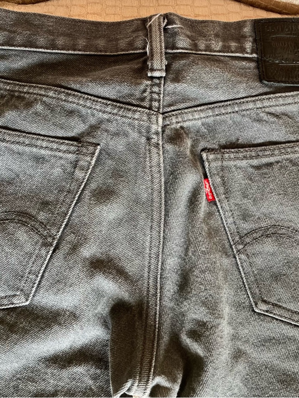 Levi's Men's Skinny Jeans Gray